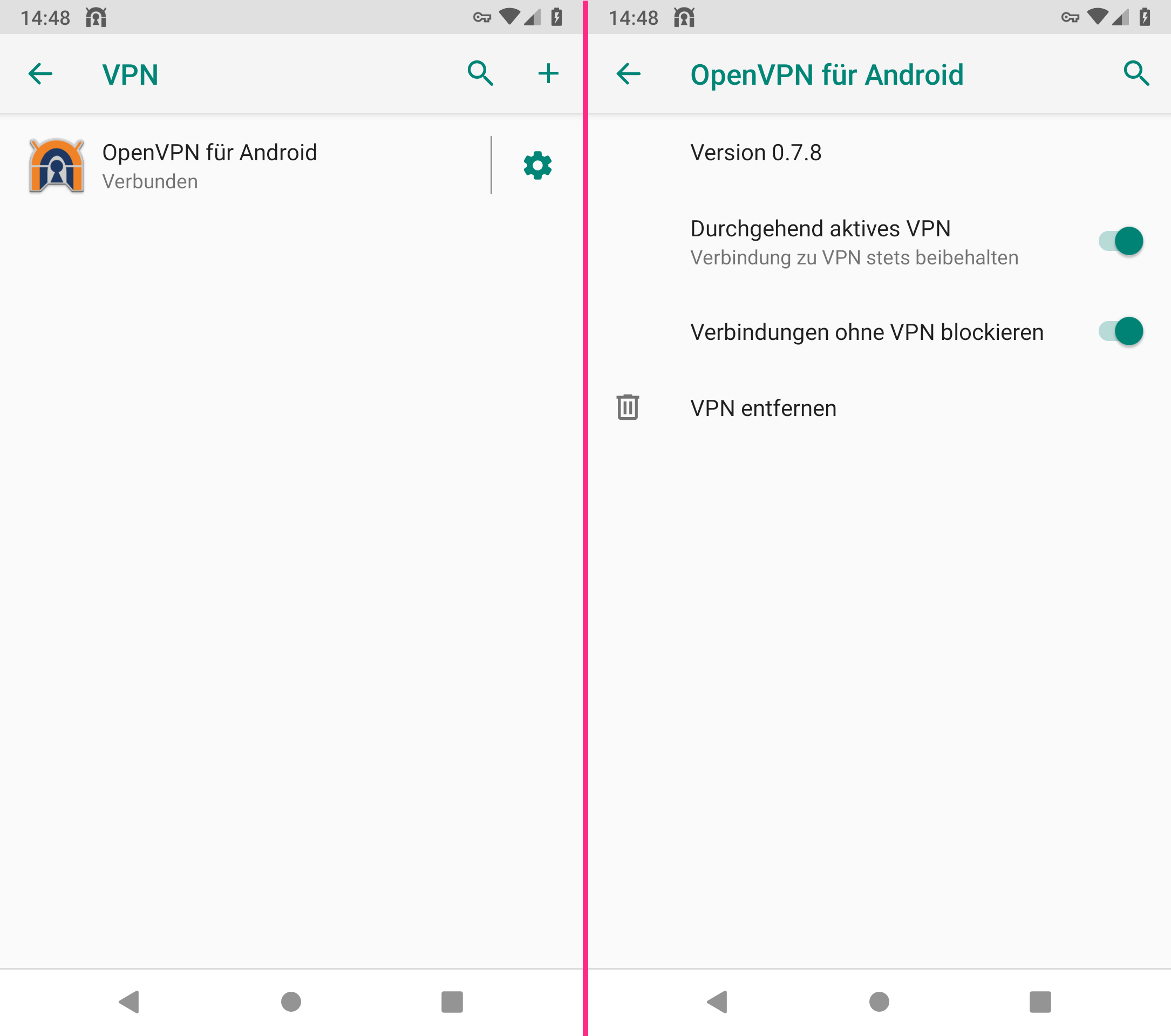 OpenVPN für Android: Kill-Switch einschalten | OpenVPN für Android