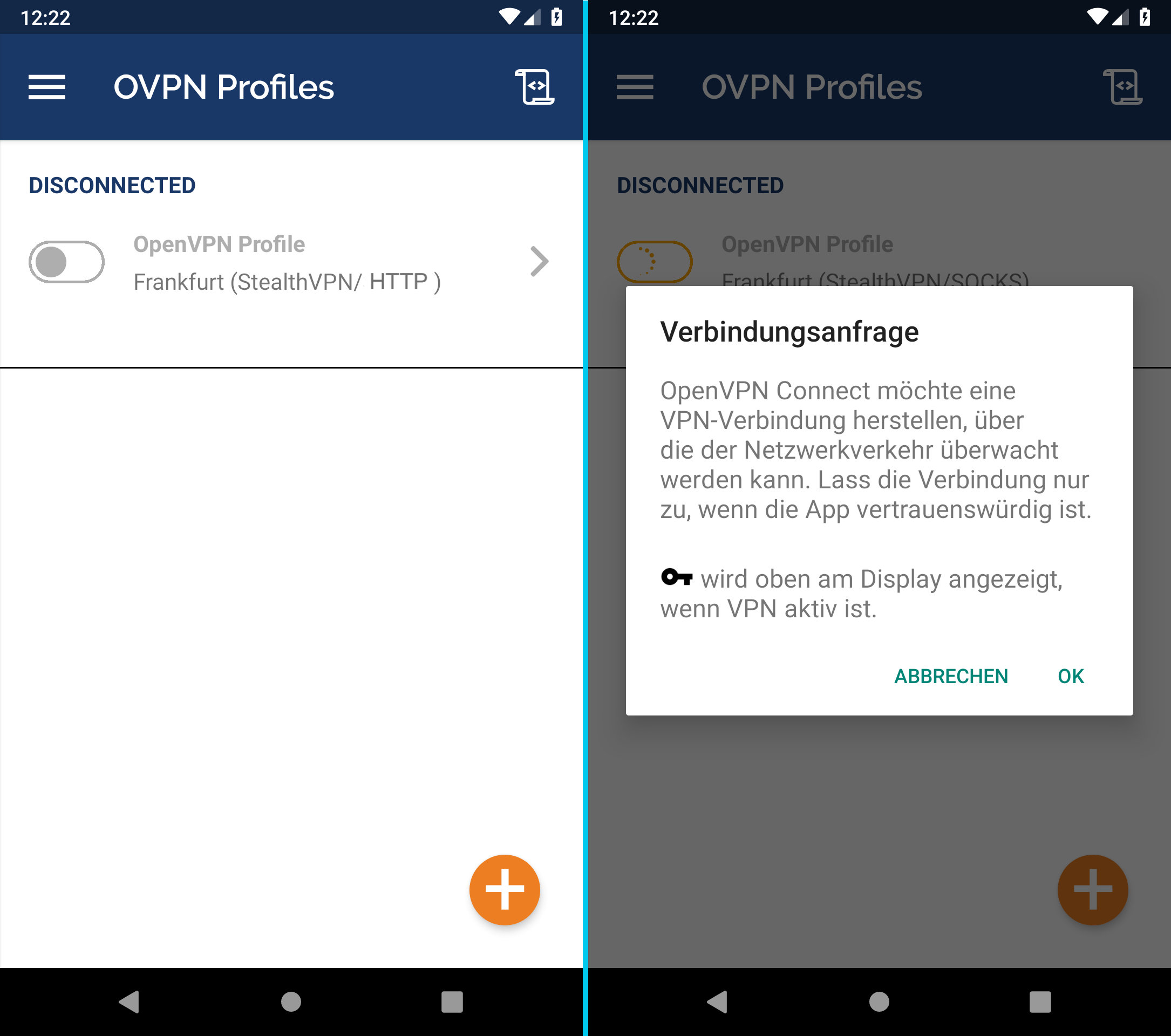 VPN-Verbindung aufbauen | Stealth VPN unter Android (OpenVPN & HTTP)