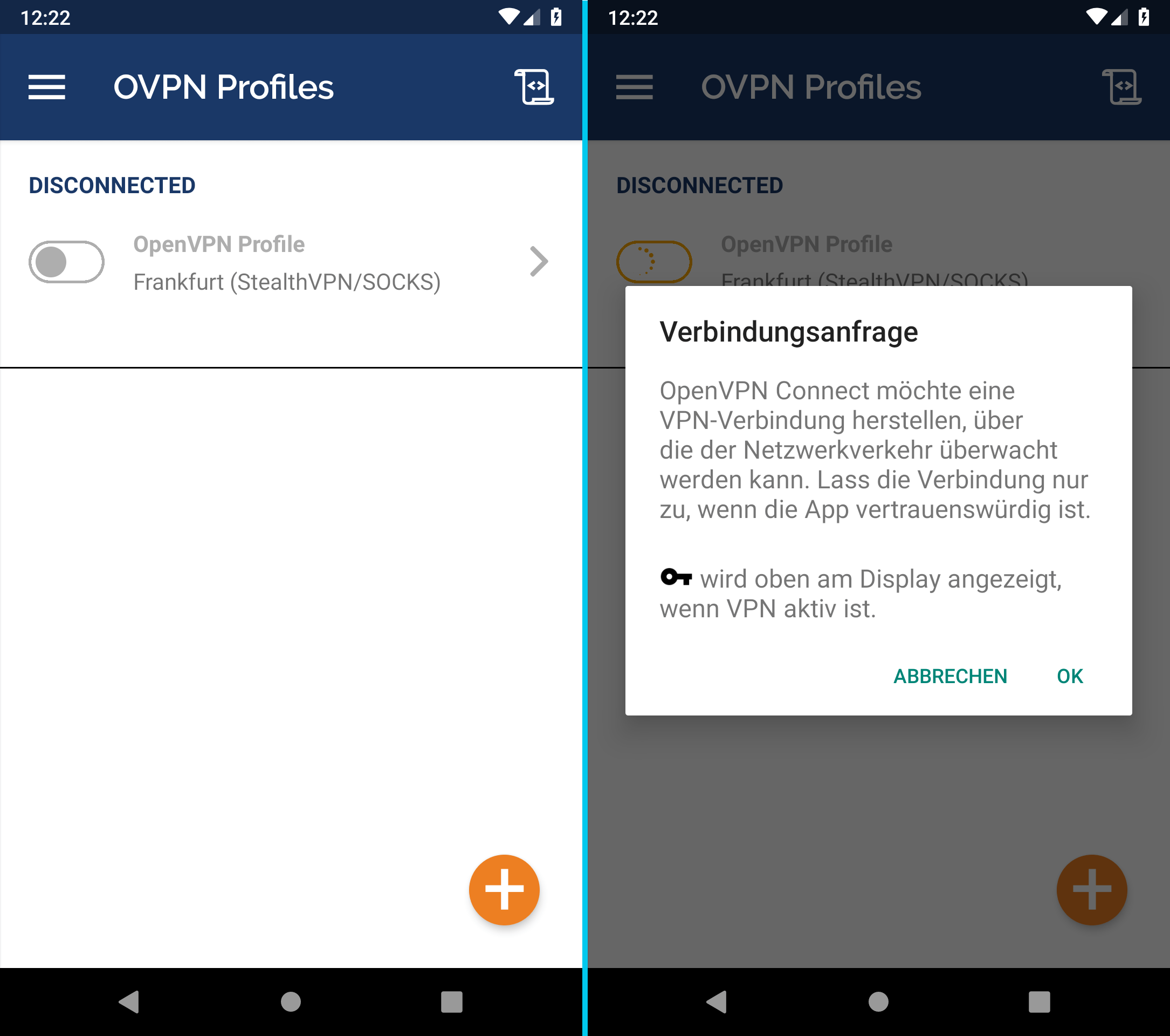 VPN-Verbindung aufbauen | Stealth VPN unter Android (OpenVPN & SOCKS)