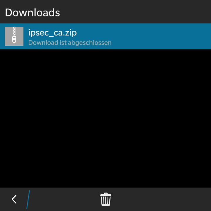 ipsec_ca.zip herunterladen | VPN auf BlackBerry OS