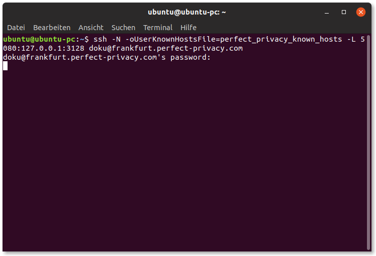 Mit SSH im Terminal einen HTTP-Proxy bereitstellen | SSH im Terminal verwenden (Linux)