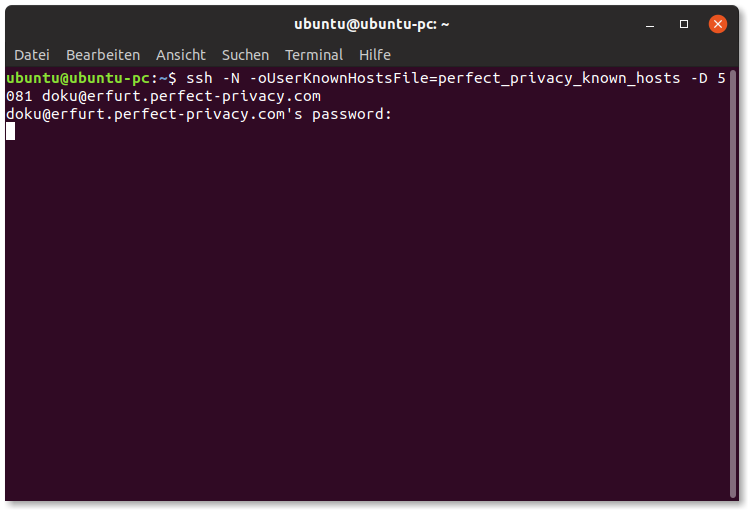 Mit SSH im Terminal einen SOCKS-Proxy bereitstellen | SSH im Terminal verwenden (Linux)
