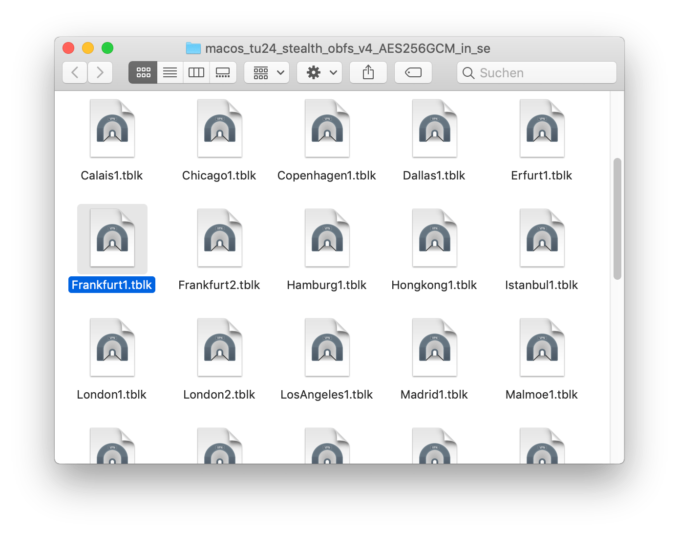 Stealth VPN unter macOS mit Tunnelblick (OpenVPN) & obfsproxy: Stealth VPN-Profil in Tunnelblick importieren | Stealth VPN unter macOS (Tunnelblick/OpenVPN & obfsproxy)