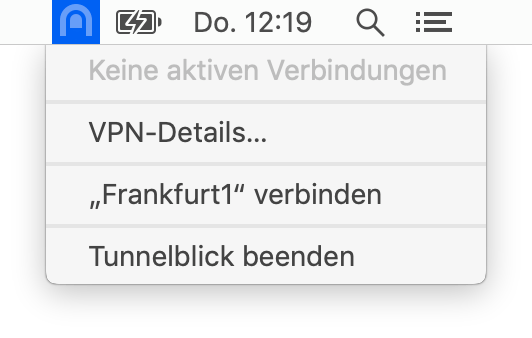 Stealth VPN unter macOS mit Tunnelblick (OpenVPN) & obfsproxy: OpenVPN-Verbindung mit Tunnelblick aufbauen | Stealth VPN unter macOS (Tunnelblick/OpenVPN & obfsproxy)