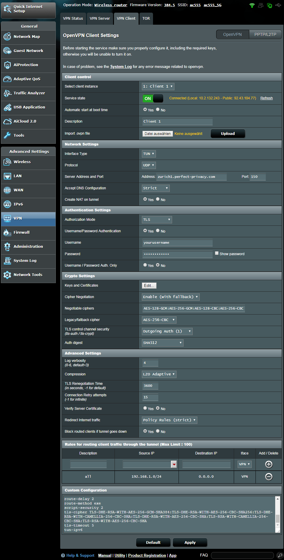 einde complicaties Het OpenVPN on a Router with AsusWRT-Merlin | Perfect Privacy