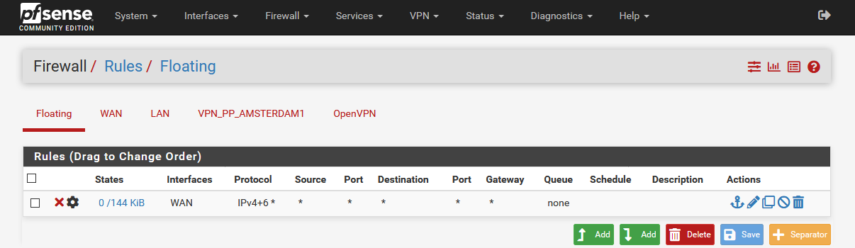 Firewall: Set up Kill Switch | OpenVPN on pfSense