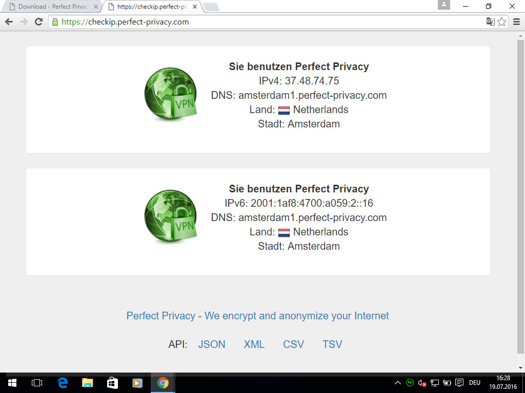 Perfect Privacy Check-IP | OpenVPN auf Router mit Tomato by Shibby