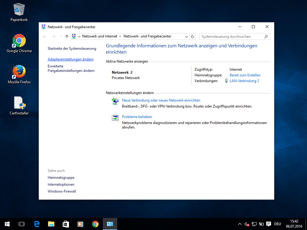 Screenshot 8: IPsec Zertifikate Windows 10 | Windows 10 IPsec/IKEv2 mit Zertifikaten einrichten