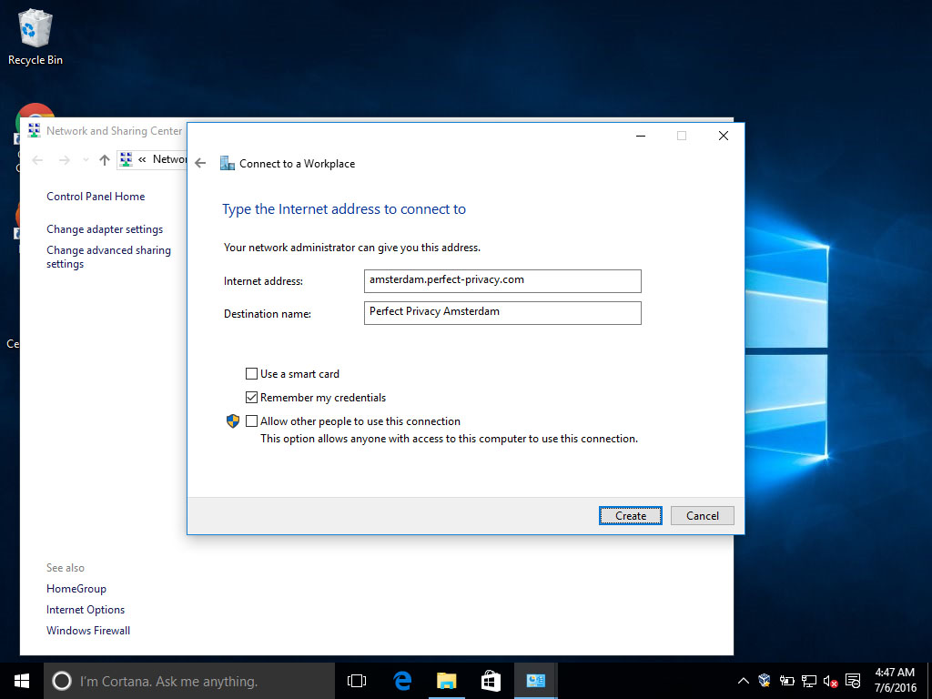 Screenshot 7: IPsec Certificates Windows 10 | Configuring IPsec/IKEv2 in Windows 10