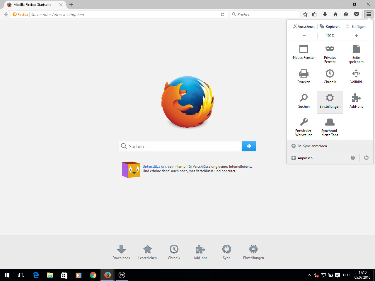 Screenshot 3: Tor über VPN | Tor über VPN mit Firefox