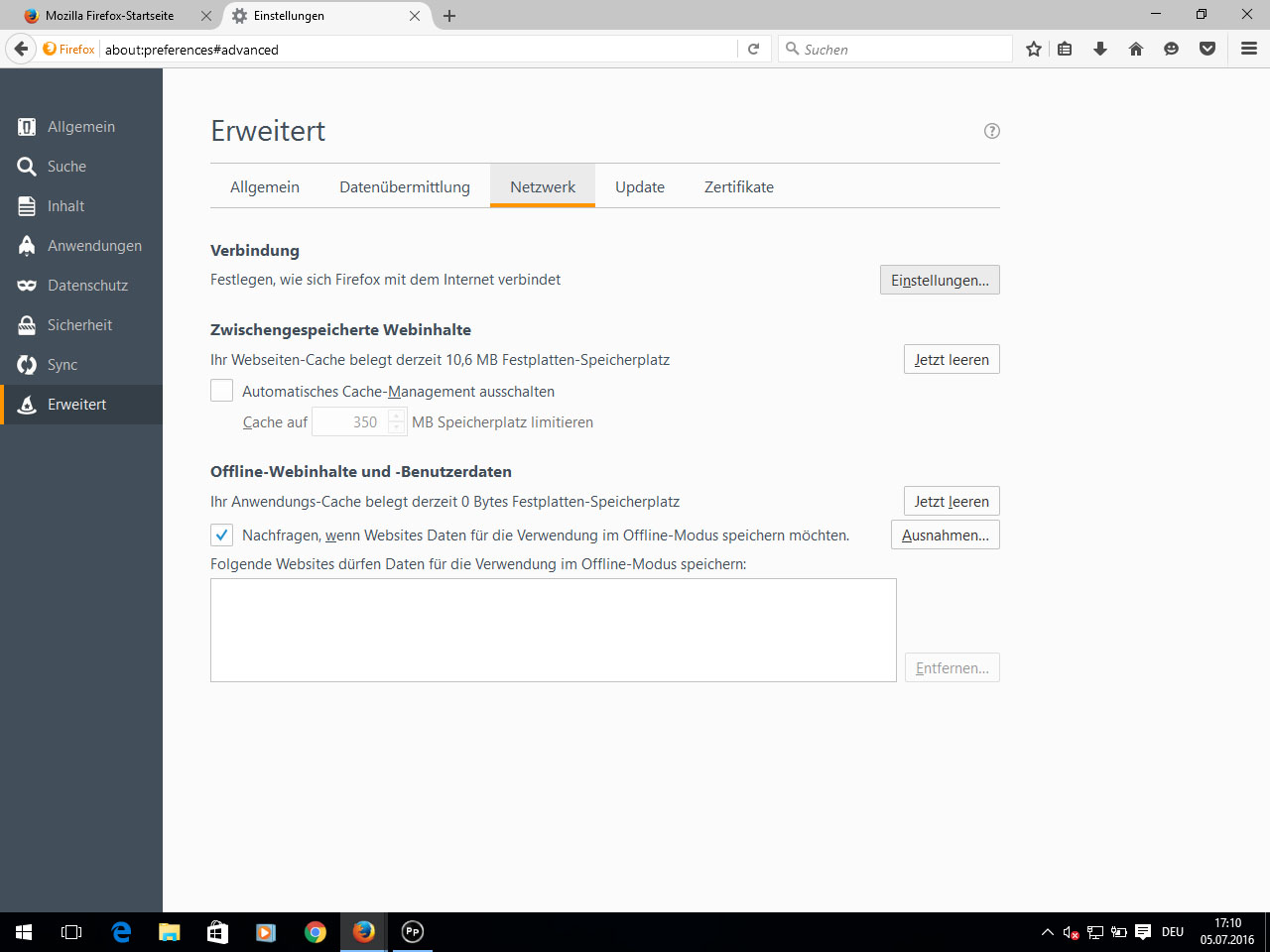 Screenshot 4: Tor über VPN | Tor über VPN mit Firefox