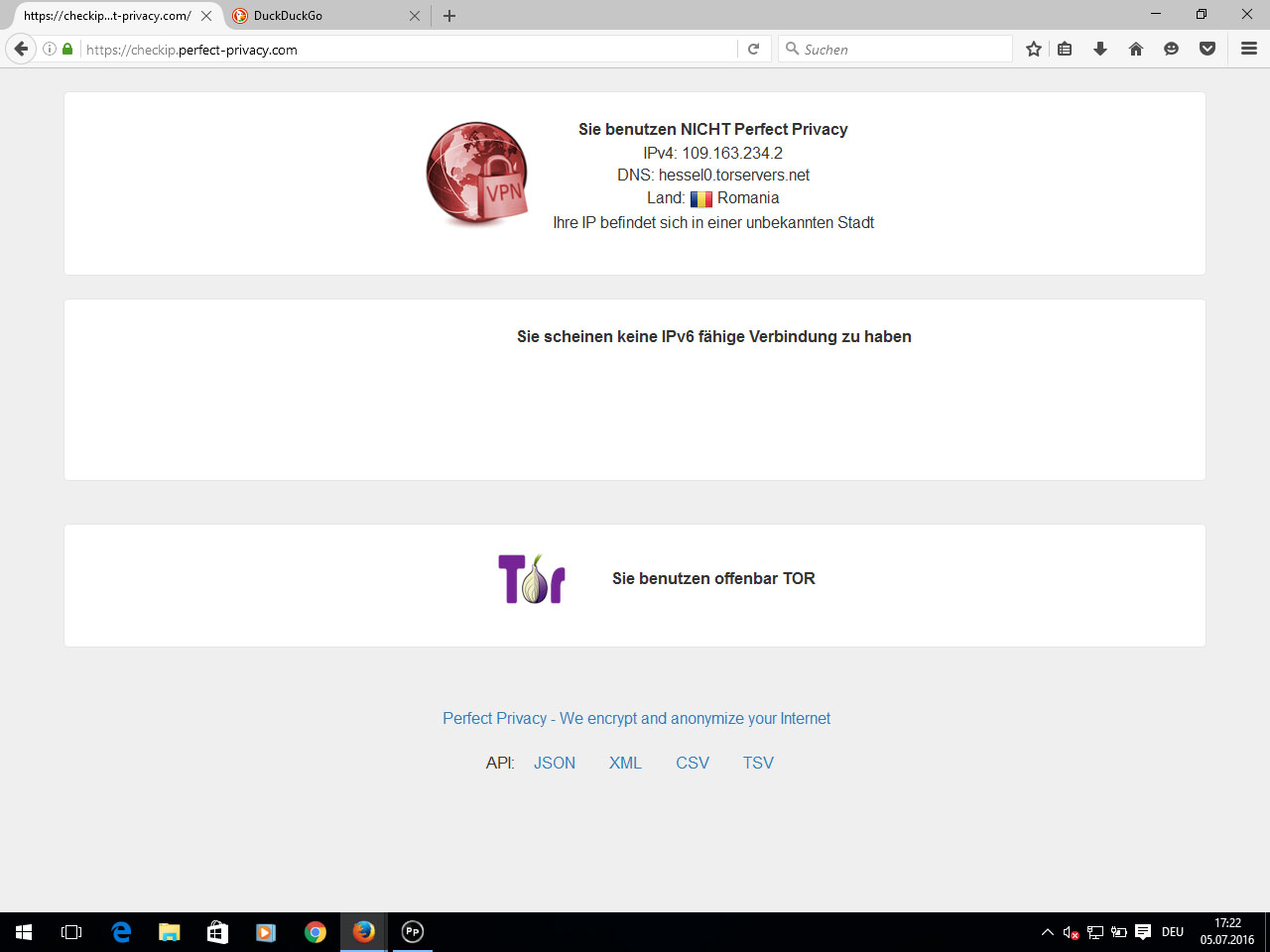 Screenshot 6: Tor über VPN | Tor über VPN mit Firefox